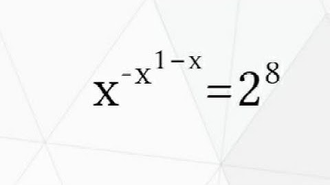 Solving Exponential Equation | Olympiad @Olympiadlearning