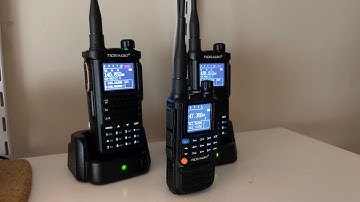 TIDRADIO TD-H3 & TD- H8 with Surcom SW-102 Watt, SWR, Freq. Meter