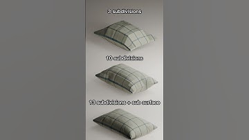 Pillow subdivisions #art #blender3d #3d #blender3d #blender #eevee #render #new #artist