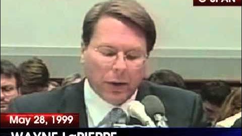 Wayne LaPierre Speaks in Favor of Universal Background Checks