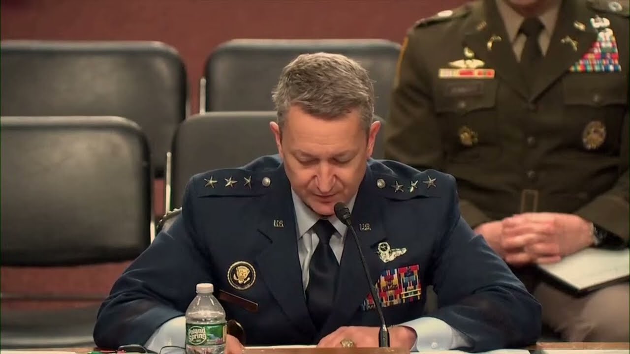 The Senate Armed Services Committee hearing for Dan Caine