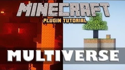 HOW TO SEPERATE INVENTORY OF WORLDS IN MINECRAFT | MULTIVERSE INVENTORIES TUTORIAL IN HINDI ATERNOS