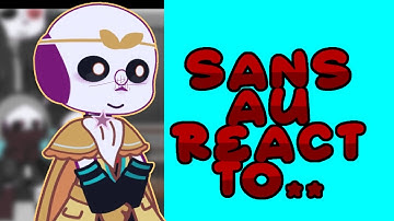 🌞| SANS AU REACT TO MY GALLERY | VERY short and cringe | gacha