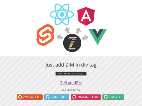 TYPESCRIPT - ZIM JavaScript Canvas Framework - Code Creativity