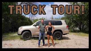 200 Series Land Cruiser Simple Overland Build Truck Tour