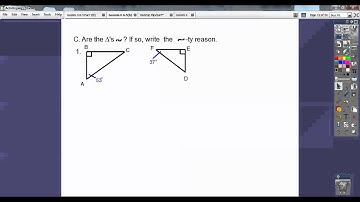 Similar Triangles by the SSS and SAS Method - Section 6.5