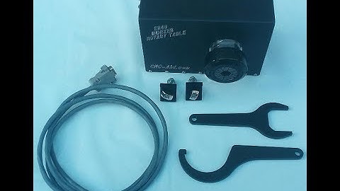 CNC ER40 Indexer Rotary Table and Stand Alone Controller