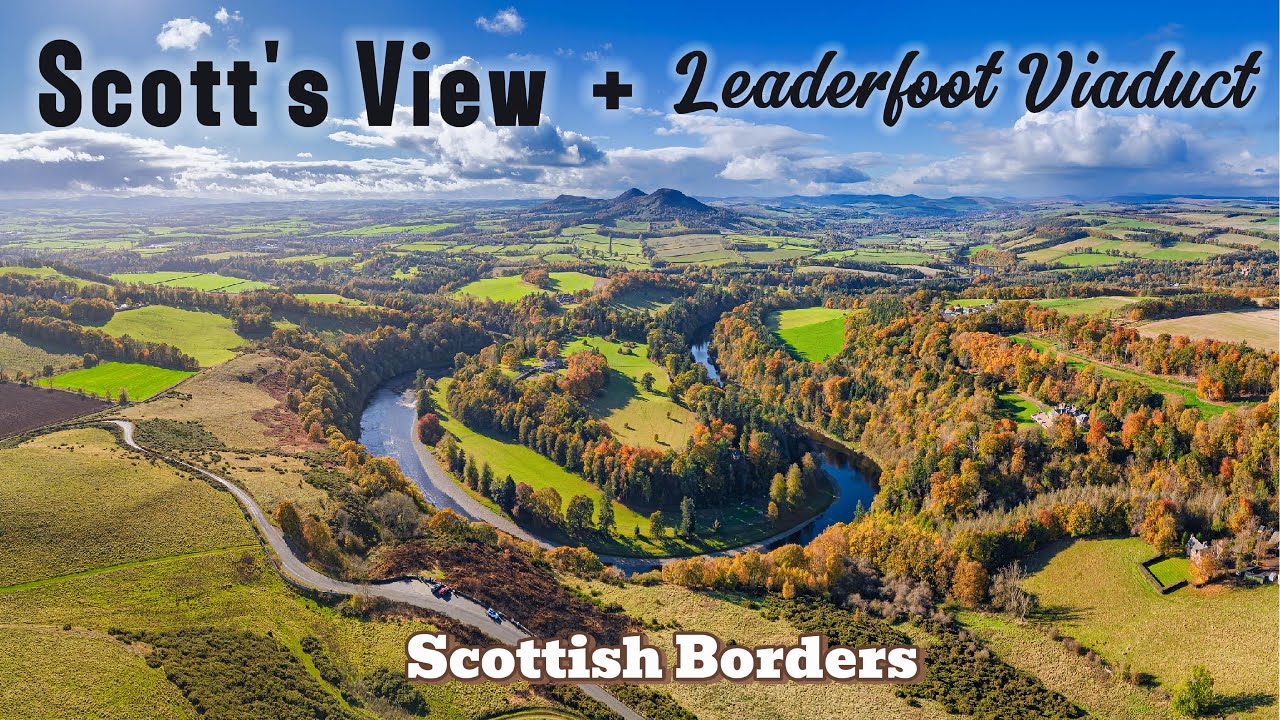 Scotts View + Leaderfoot Viaduct