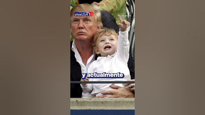 Barron Trump. ¿Quién es el hijo menor de Donald Trump?
