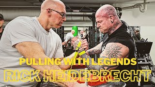 ARM WRESTLING w/ Legend Rick Heidebrecht