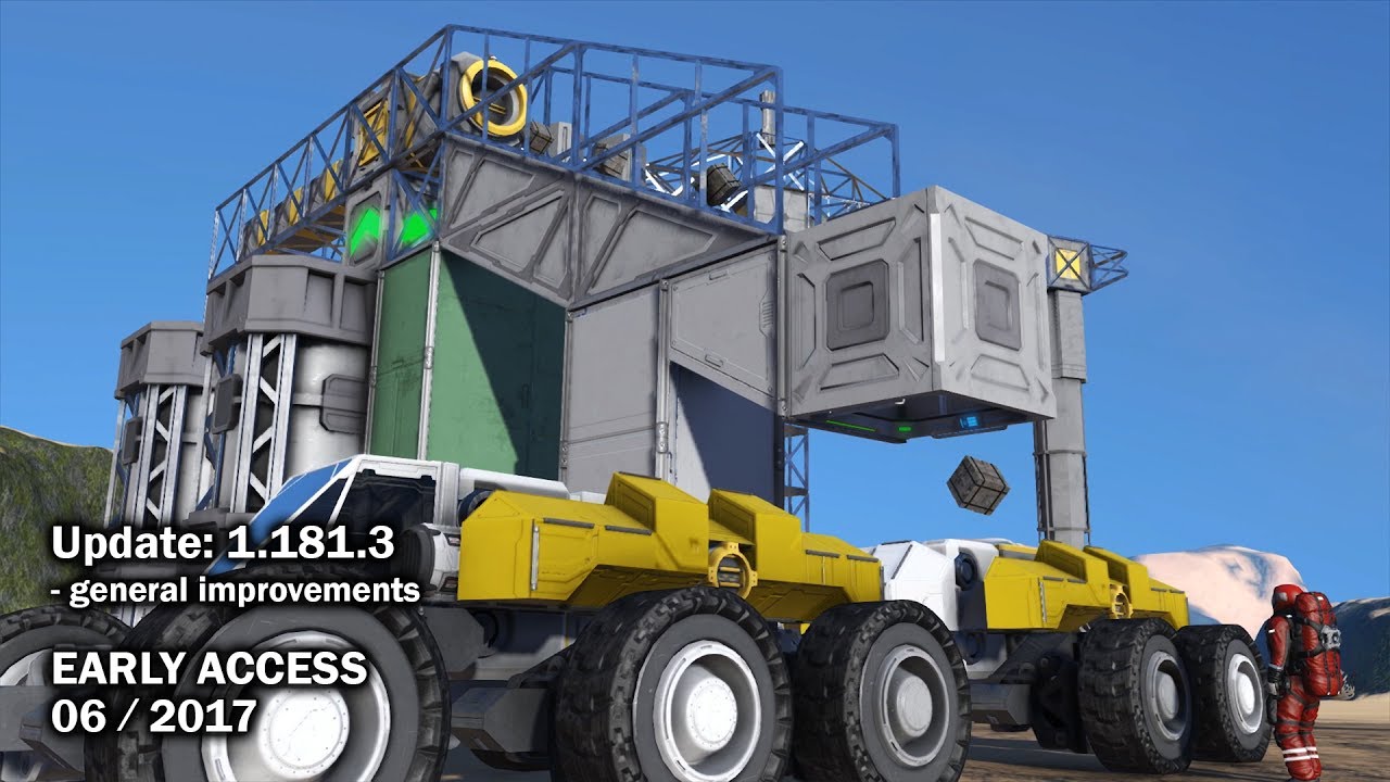 Space Engineers - Update 1.181.3 Minor Beta Improvements - YouTube