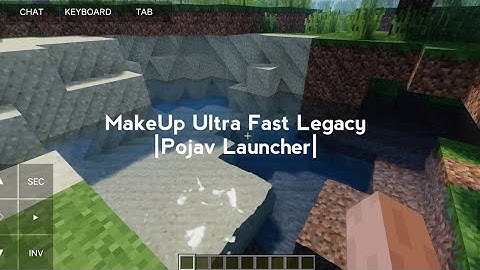 MakeUp Ultra Fast Legacy On Virgl Render  || Pojav launcher