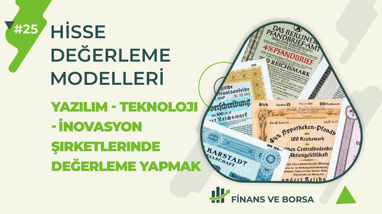 YAZILIM - İNOVASYON -TEKNOLOJİ ŞİRKETLERİNDE HİSSE DEĞERLEMESİ | Hisse Değerleme Modelleri #25