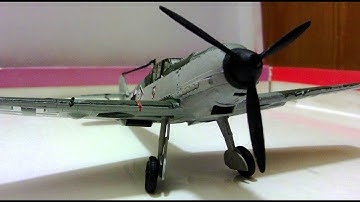 Airfix Messerschmitt bf 109 E-3 1/72 BoB GB part 5 reveal