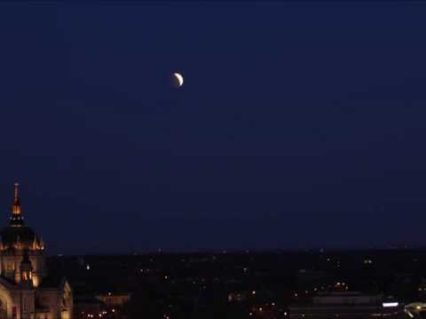 Moonset Eclipse