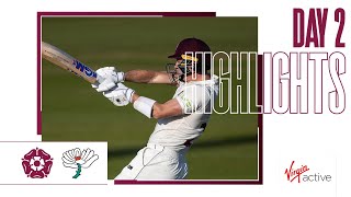 Northamptonshire+v+Yorkshire+Day+2+County+Championship+Cricket+Highlights