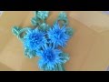 How to make centaurea flower / Как сделать васильки из крема
