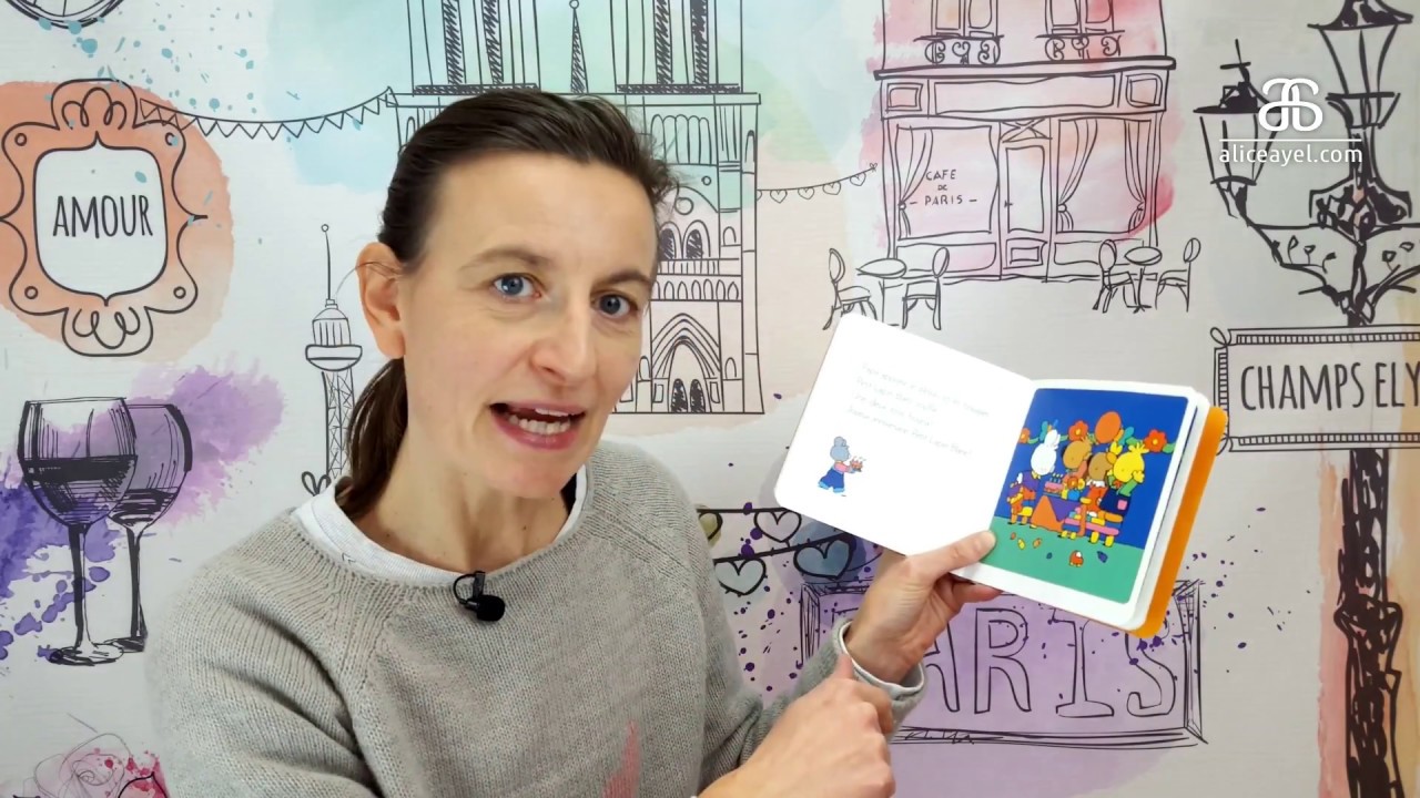 French The Natural Way Petit Lapin Blanc Fete Son Anniversaire De Marie France Floury Youtube