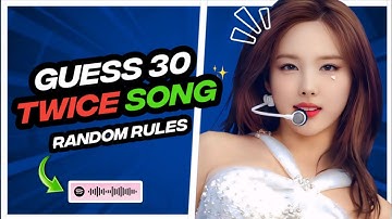 GUESS 30 TWICE SONGS: Are You A Real ONCE? 🍭 KPOP QUIZ 2025 💥