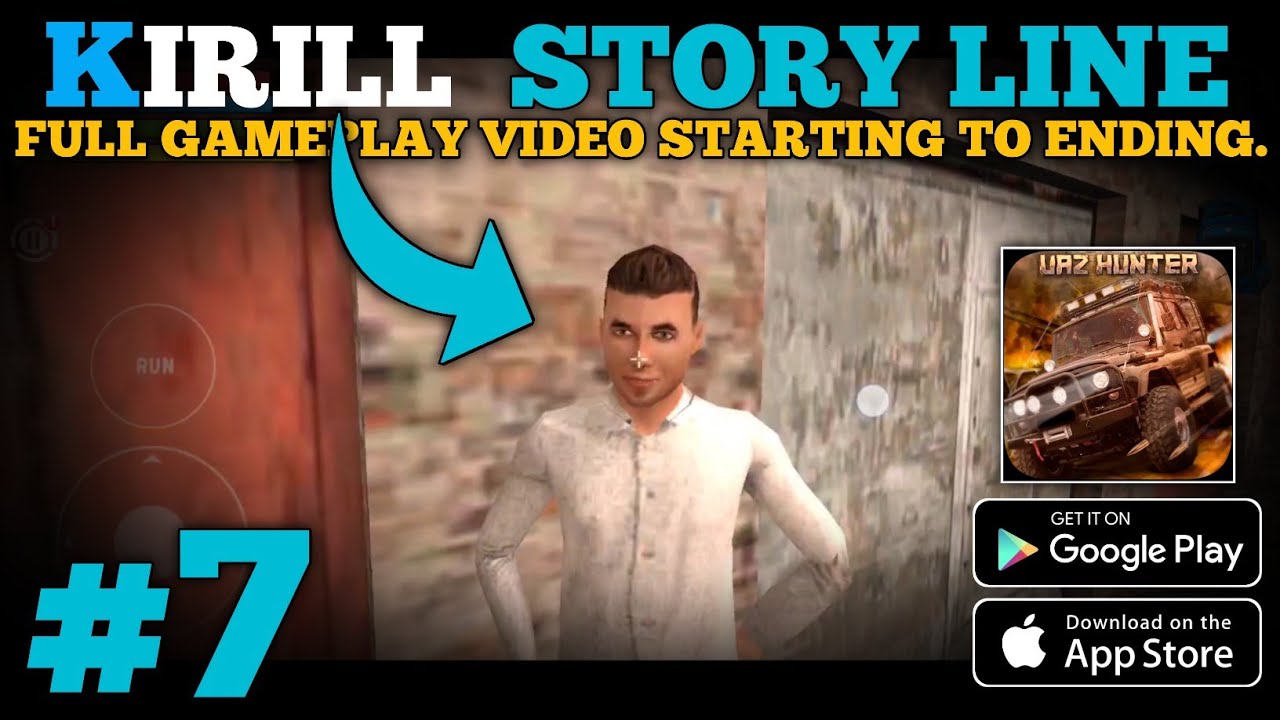 K - KRILL STORY LINE full gameplay video || all missions completed ✅ || Russian Car Driver UAZ...
