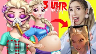 SPIELE um 3 UHR NACHTS niemals ELSA FROZEN GAMES **WAS macht Sie in mein HAUS**