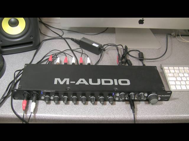 M-Audio M-Track Eight review - YouTube