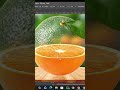 photoshop tutorial, creative photo manipulation, orange photo edit, photoshop editing