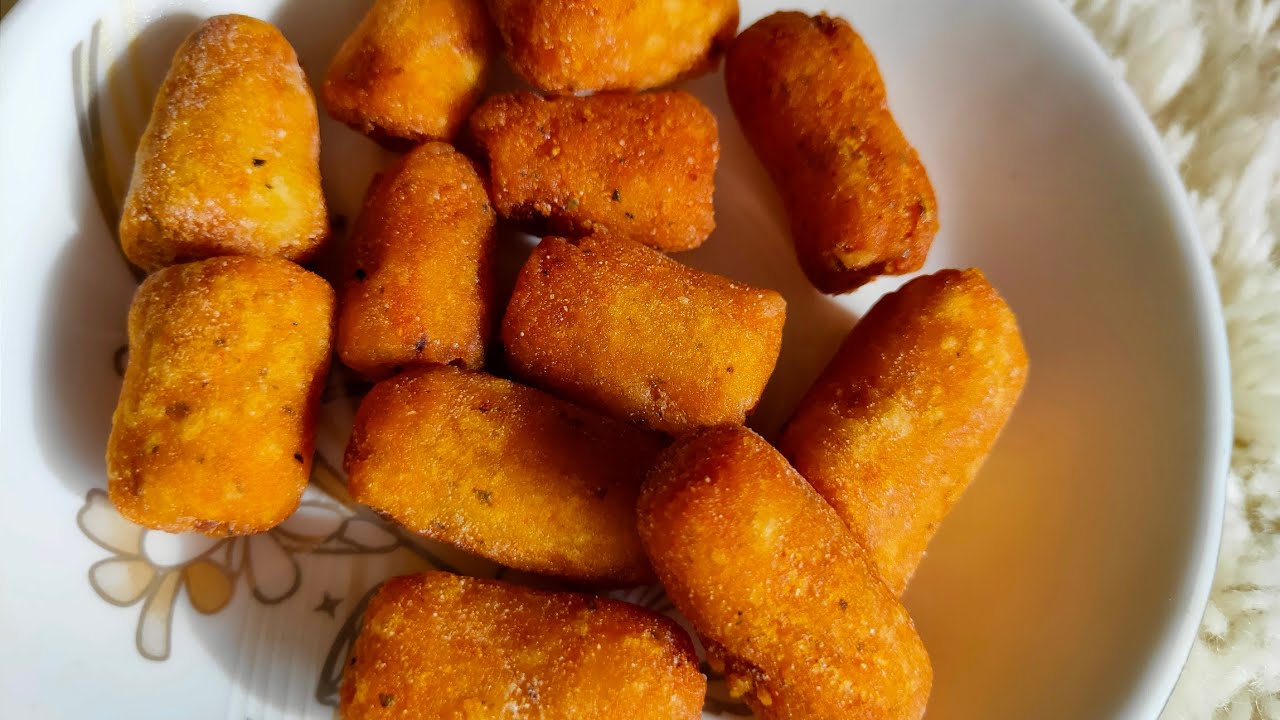 Potato rice flour nuggets/healthy simple & tasty recipe/Cook with ramya