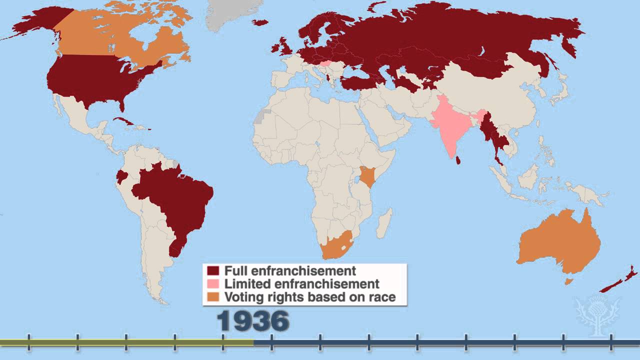 Timeline Women S Suffrage Worldwide Encyclopaedia Britannica Youtube