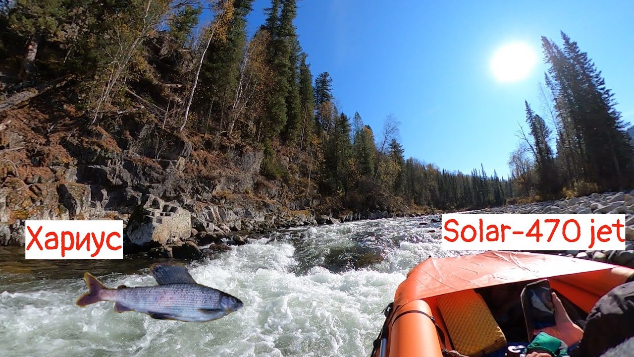 За хариусом на  Solar-470 jet. Пеше-водомётный поход по тайге Кузбасса
