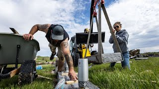 Volunteers work to repair Prospect Hill Cemetery in Elkhorn after tornado