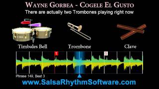 Miniatura de vídeo de "Cogele El Gusto by Wayne Gorbea - Salsa Rhythm & Timing (HD)"
