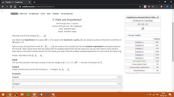 Codeforces Round #632 (Div. 2) - F. Kate and imperfection - Video Tutorial