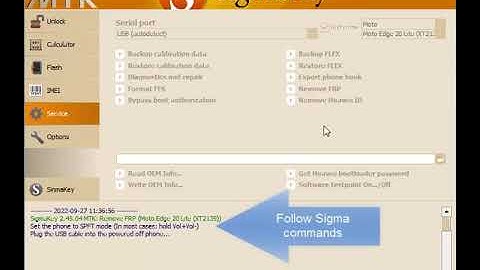 Moto Edge 20 Lite XT2139 Remove FRP with Sigmakey