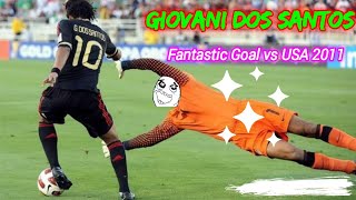 #History #Goal ⚽️ Giovani Dos Santos Fantastic Goal vs USA 2011