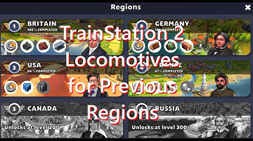 TrainStation 2: Getting Locomotives For Other Regions
