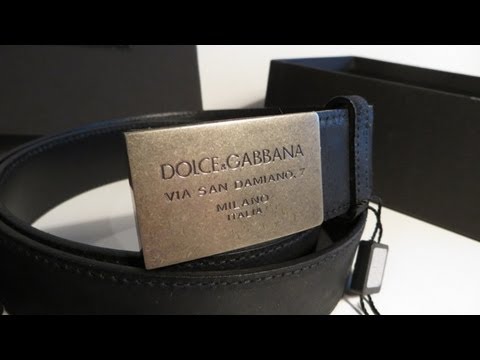 fake dolce and gabbana belt