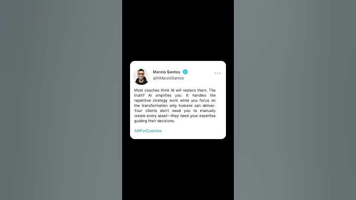 AI Won’t Replace Coaches — It’ll Amplify You