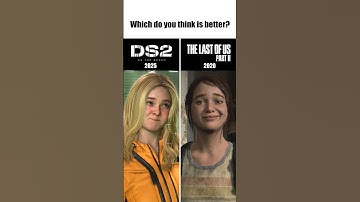 Which One is More Realistic? #deathstranding #deathstranding2 #thelastofus #thelastofuspart2