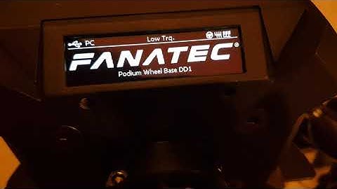 Fanatec DD1 Low Trq
