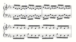 Prelude No°2 BWV 847 From The "Well-Tempered Clavier Book" No°1