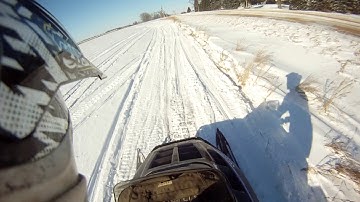 GoPro Snowmobiling: 1993 Polaris Indy XLT 580