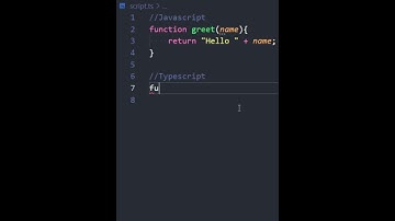 TypeScript vs JavaScript: Key Differences Explained in 60 Seconds #coding #typescript #javascript
