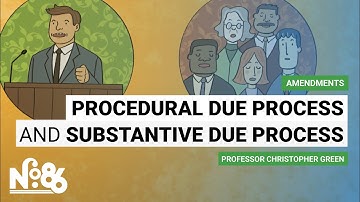 Procedural Due Process and Substantive Due Process