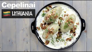 How To Make Cepelinai Lithuania 2-Min Recipe Video