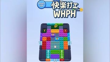 [solution\walkthrough]color block jam - level 209