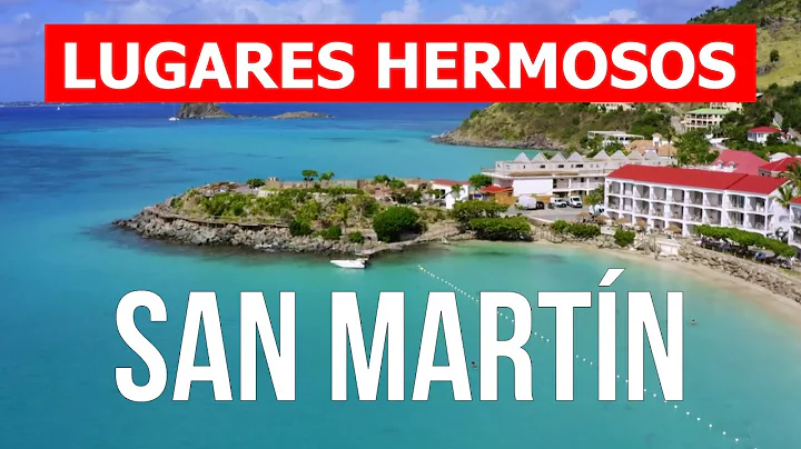 Vacaciones en San Martn, el Caribe | Playas, Mar, Turismo, Paisajes | Vdeo 4k | Isla Saint Martin