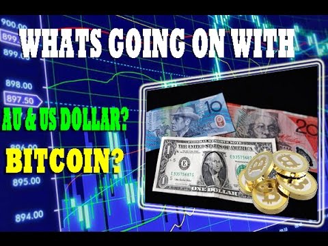 WHATS GOING ON WITH - AUD AND US DOLLAR - BITCOIN - YouTube