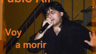 Pablo Ali-Voy a morir dentro tuyo-programa de radio-Necochea Bs.As.