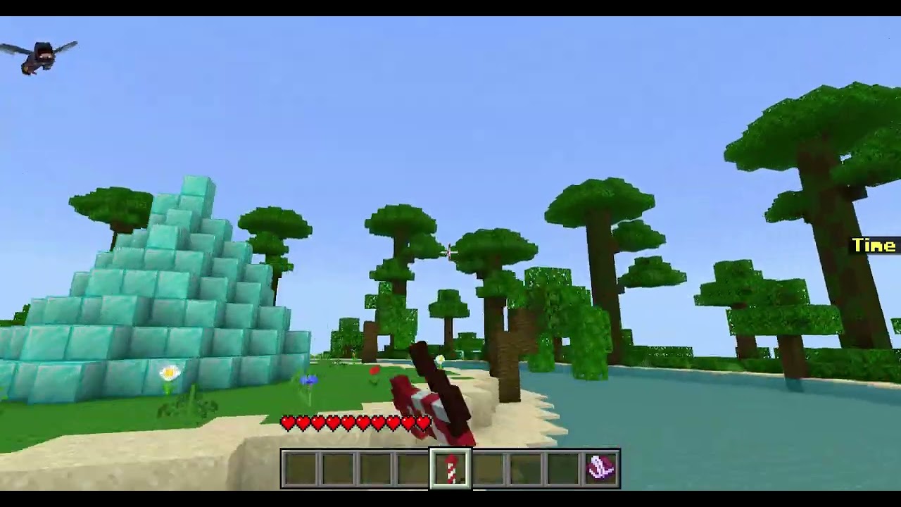 פארקור במיינקראפט